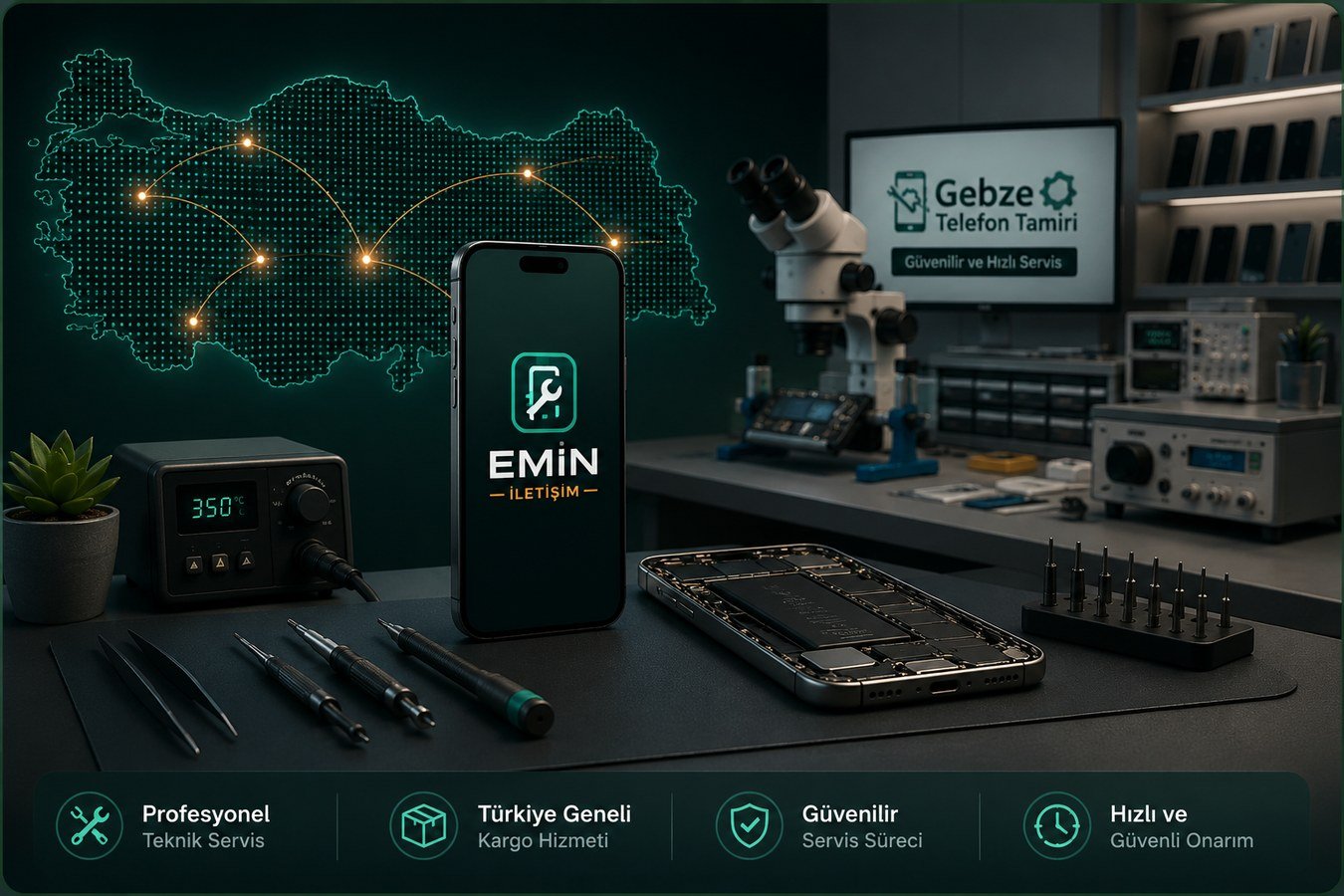 Emin İletişim Gebze merkezli teknik servis görseli