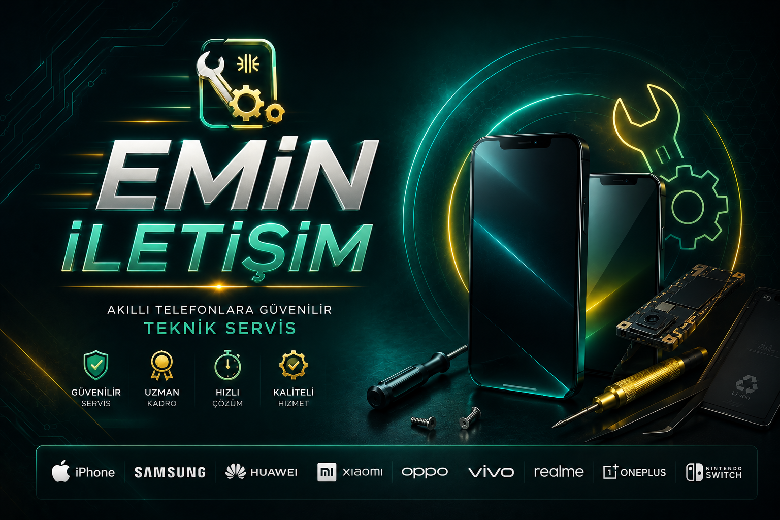 Emin İletişim akıllı telefon teknik servis görseli